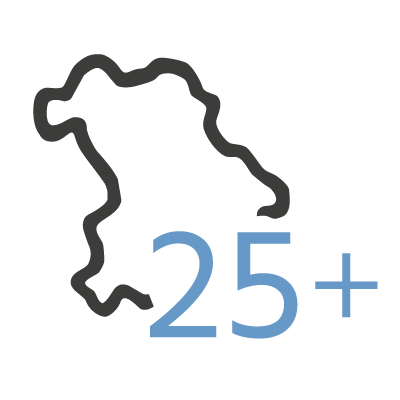 Über 25 Jahre regionale Tätigkeit