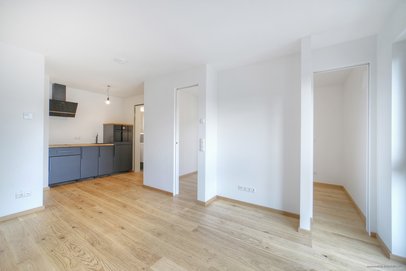 Erstbezug! Attraktives 1,5-Zimmer-Appartement im 2. OG mit Balkon und guter Anbindung in Ottobrunn.