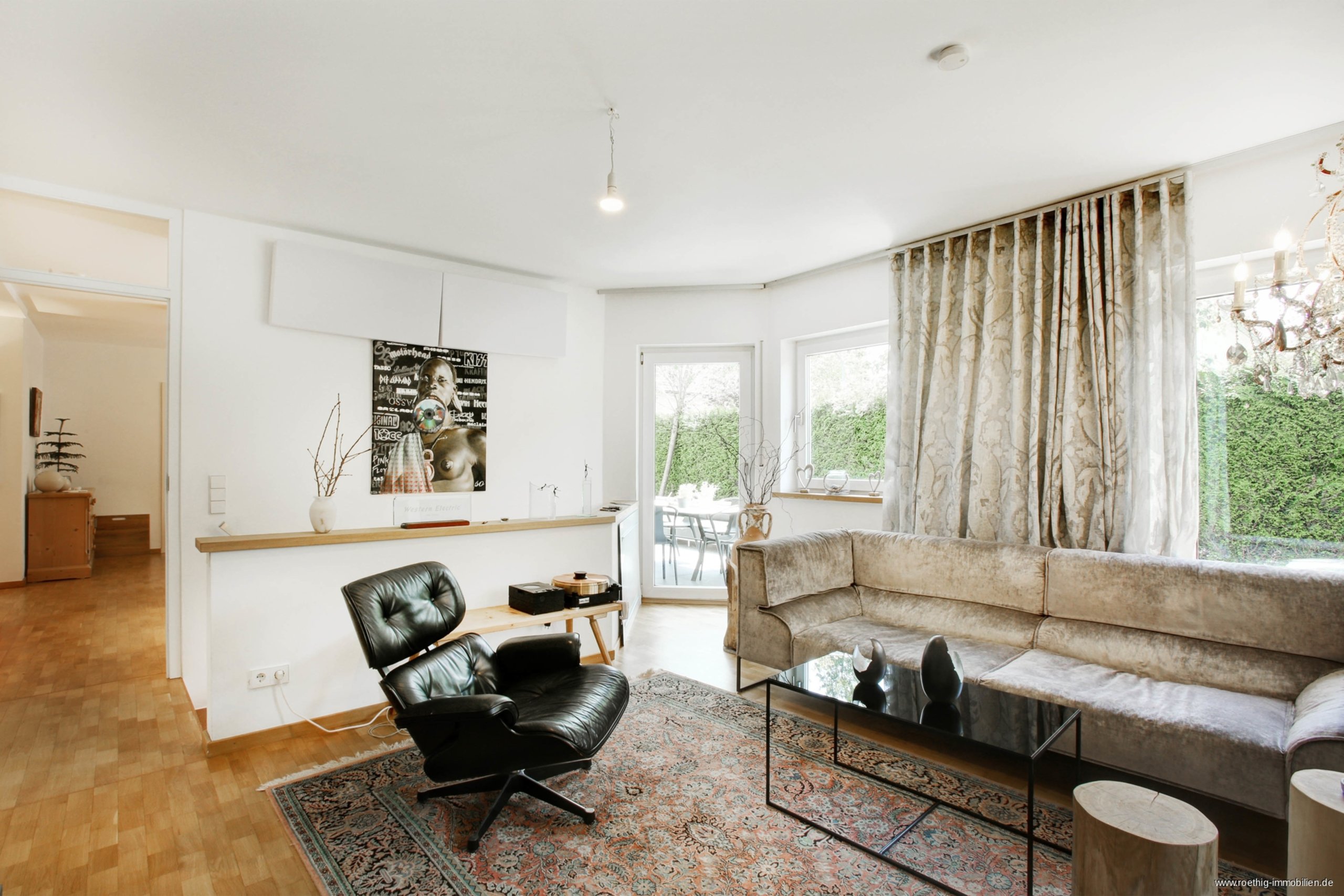 Erstklassiges Wohnambiente, 3-Zimmer-Gartenwohnung mit großem