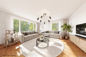 Freistehendes Einfamilienhaus auf traumhaftem Gartengrundstück mit viel Potenzial in Solln.
