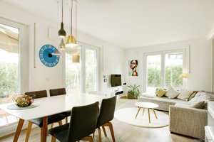 Für Eigennutzer! Traumhafte, moderne 3-Zimmer-Gartenwohnung! Großzügiger Wohn-/Essbereich & offene Küche
