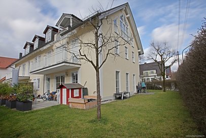 Sofort einziehen! familienfreundliche, helle Gartenwohnung in Freimann! 2 Bäder und 4 Schlafzimmer