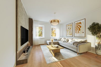 Ludwigsvorstadt-Isarvorstadt: Frisch renovierte 3-Zimmer-Altbauwohnung mit ca. 2,70 m Deckenhöhe &amp; Balkon