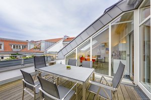 Luxuriöse Dachterrassenwohnung in Haidhausen! Auf über 116 m² Wohnfläche bleiben keine Wünsche offen!