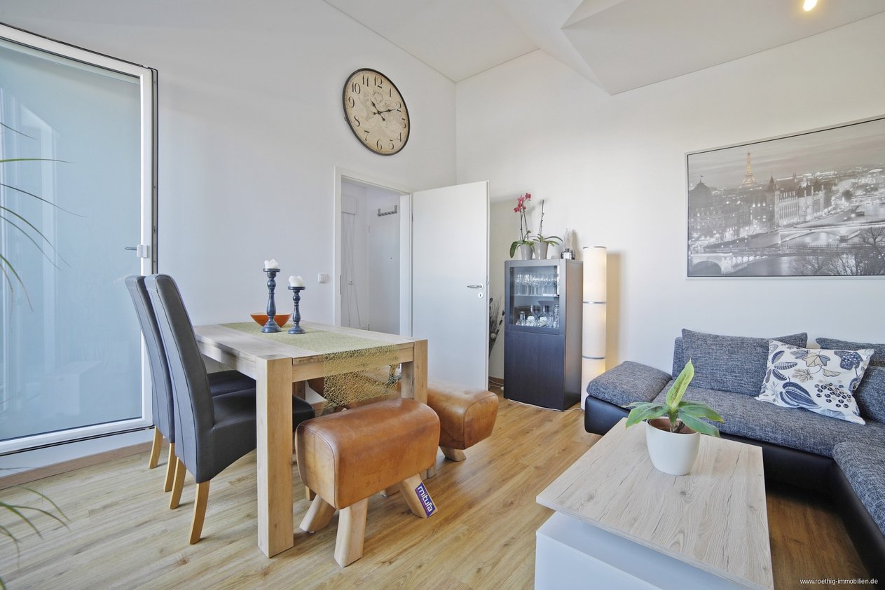 Milbertshofen schöne, helle 2 zimmer dachterrassenwohnung! ruhig ...