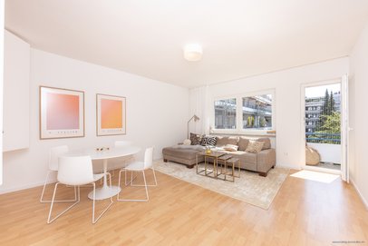Mitten in Schwabing! Ruhige 2-Zimmer-Wohnung in idyllischer Innenhoflage mit tollem Wellnessbereich.