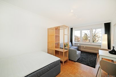 Möblierte 1-Zimmer-Wohnung im 2. Obergeschoss mit guter Verkehrsanbindung in Giesing!