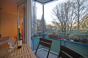 München-Sendling! Ruhig gelegenes 1-Zimmer-Appartement mit Balkon in sehr gepflegter Wohnanlage.