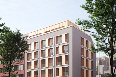 NY88 - 3-Zi.-Wohnung mit Balkon im 4. OG. Hochwertiges, eindrucksvolles Wohnensemble in bester Lage.