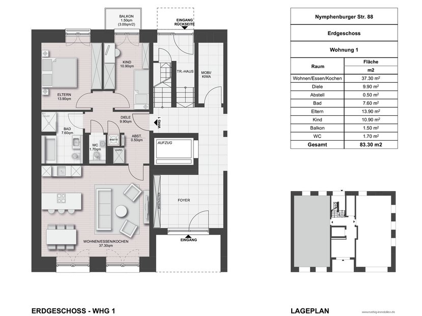 Grundriss: Whg. (1)