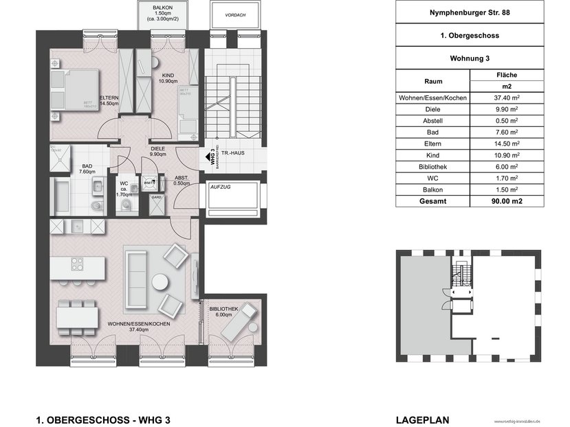 Grundriss: Whg. (3)