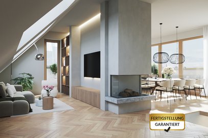 NY88 - 6-Zi-Penthouse-Maisonettewhg & privater Dachterrasse: Hochwertiges Wohnensemble in perf. Lage