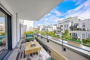 Obergiesing-Weißenseepark: Moderne, ruhige 3-Zi.-Whg. mit Terrasse (ca. 18 m²) & TG. in U-Bahnnähe.