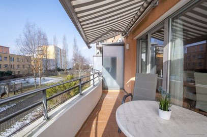 Sonnige 3-Zimmer-Maisonette-Wohnung im Norden Münchens - ideal für Paare od. kleine Familien!
