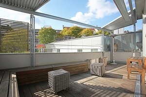 Großzügig Leben in der Au. Repräsentatives Loft + luxuriöse Ausstattung + Dachterrasse